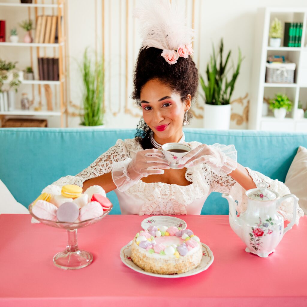 bridgerton-themed party