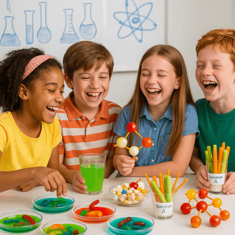 science themed party snacks