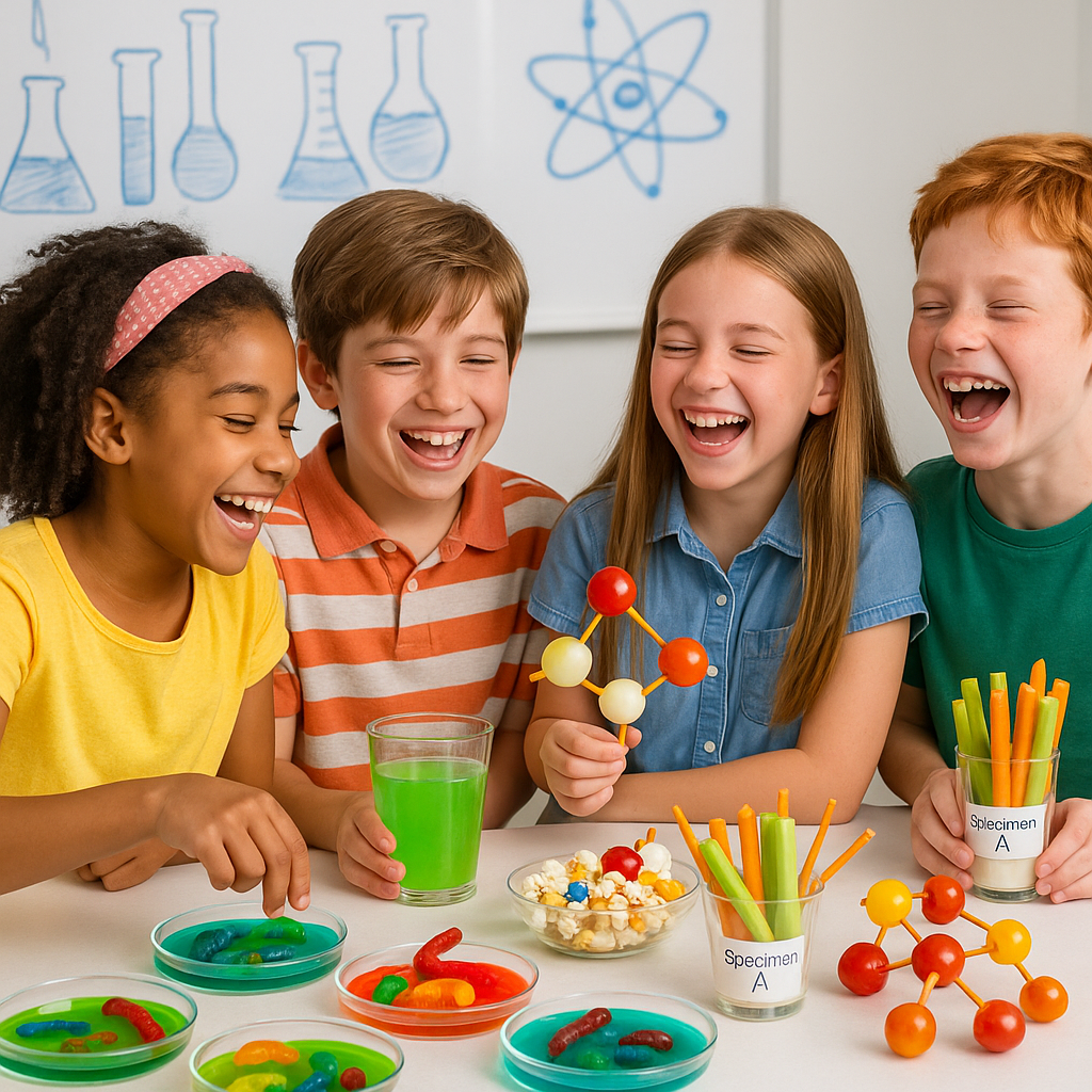 science themed party snacks