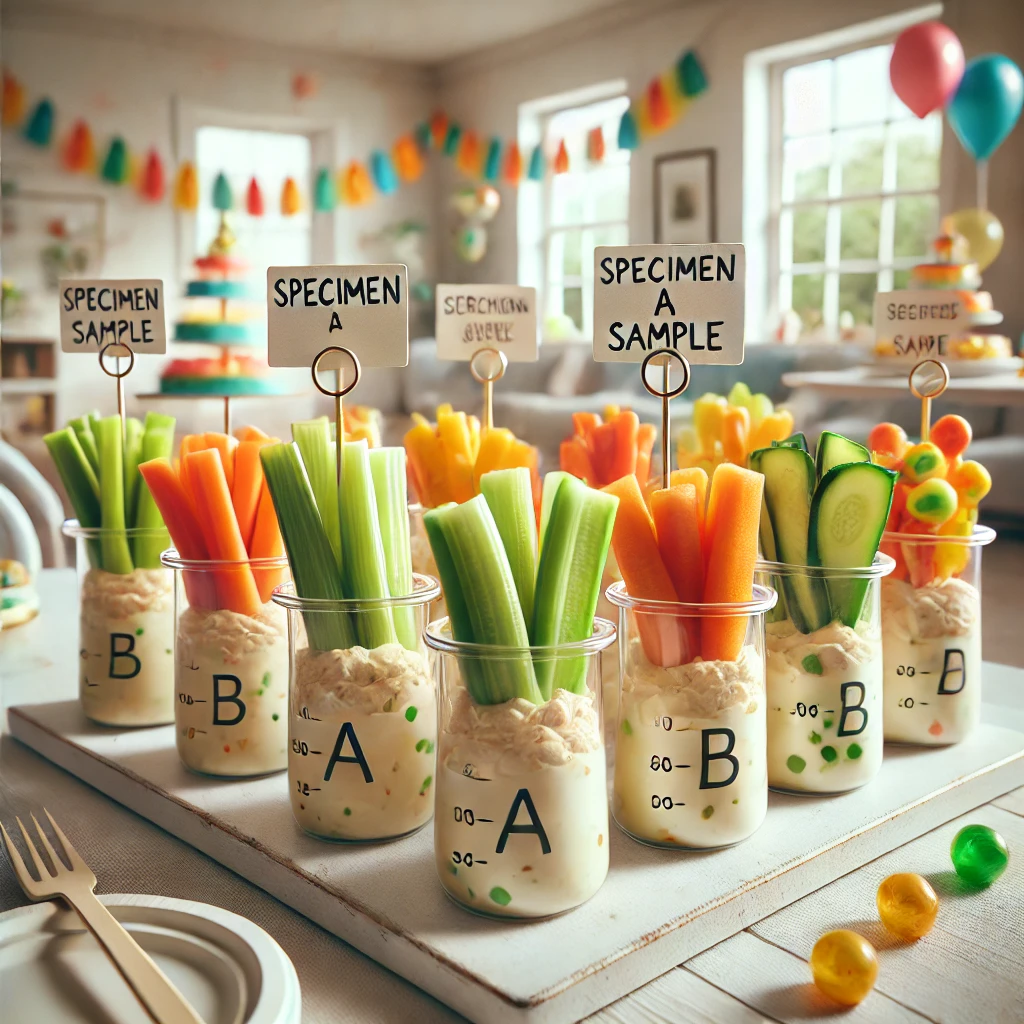 science themed party snacks