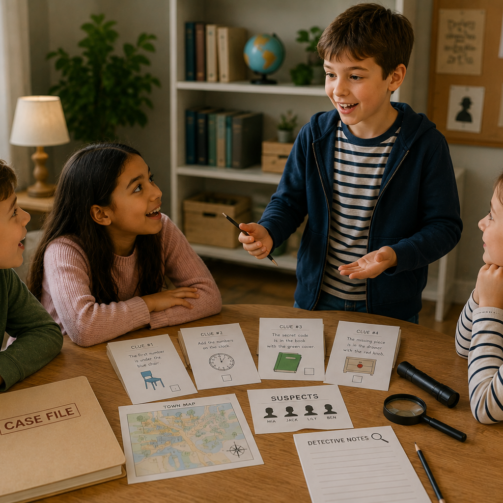 kids and teens mystery party