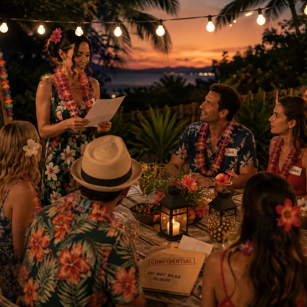 summer mystery party