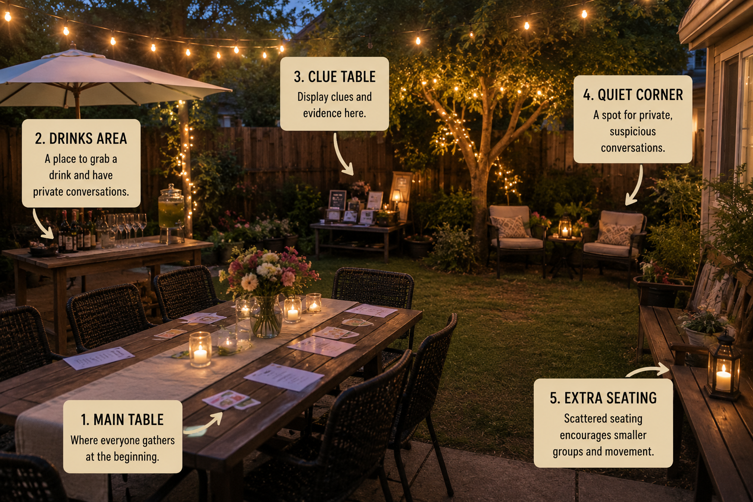 murder mystery party
